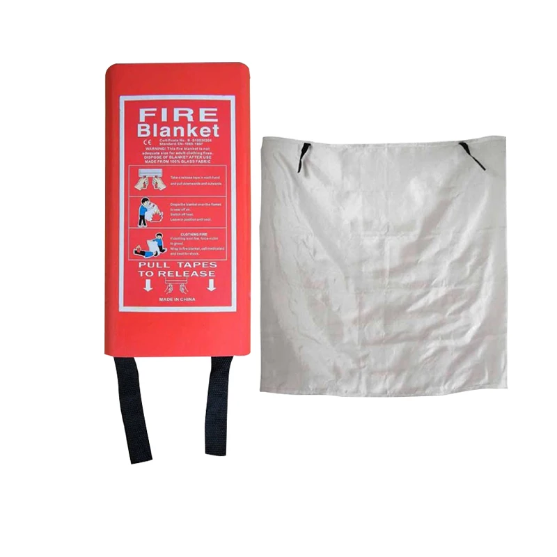 Emergency Survival Fiberglass Fire Blanket for the Kitchen,fireplace, Grill,car ,camping 2 Emergency Survival Fiberglass Fire Blanket for the Kitchen,fireplace, Grill,car ,camping - Image 2
