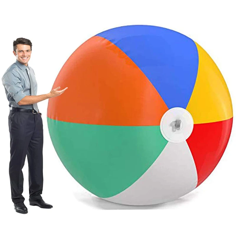 Giant 6 Foot Inflatable Beach Ball Pool Ball Beach Summer Parties And