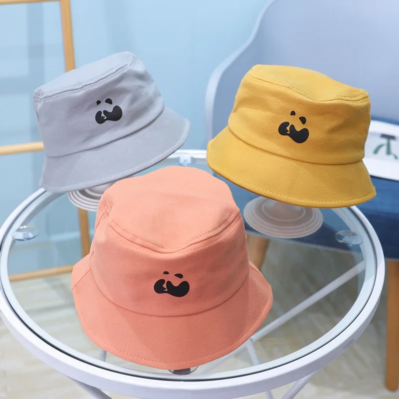 ZHAONAA Outdoor leisure Baby hat children traveling along a large sun hat for boys and girls spell color bucket hats Fashionista Choice 