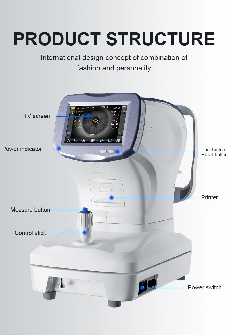 China High Quality Auto Refractometer FA-6100C
