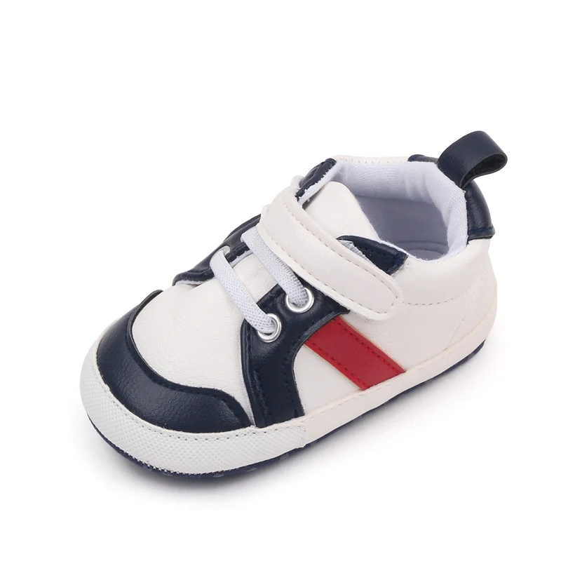 Spring and Autumn  Color Matching PU Surface Baby Walking Shoes Leisure Baby Shoes details