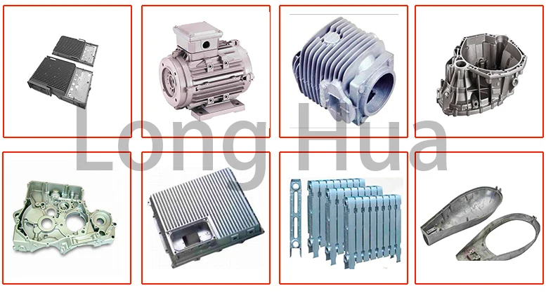 
 800T Die-casting machine for producing motorcycle brake pads  