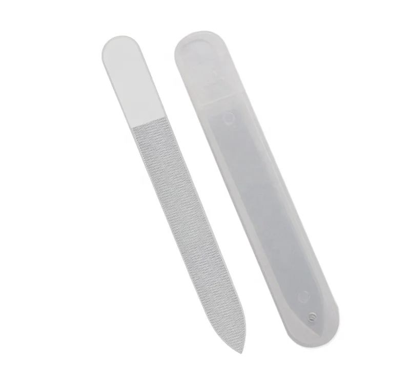 Hot Selling in America Colorful Glass Nail Shiner with Print