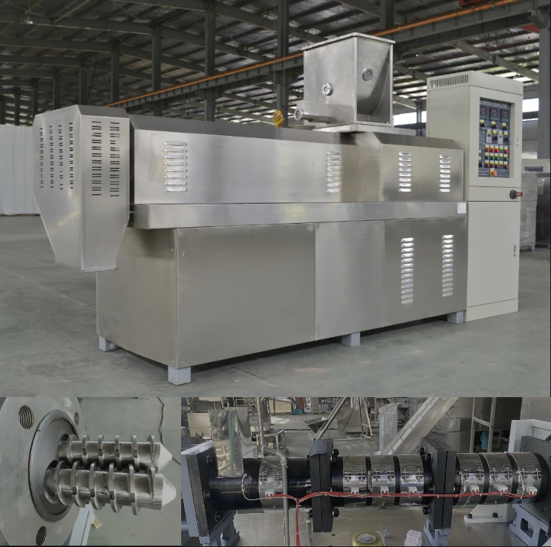 Industrial Automatic Breakfast Cereal Production Line Price Making Corn Flakes Machine