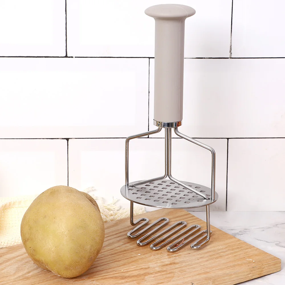Stainless Steel Dual Action Potato Masher