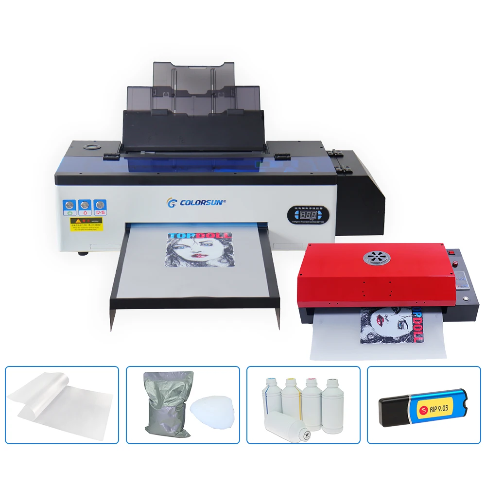 Colorsun Dtf Printer Heater A3 Flatbed Printer Dtf T-shirt Printeror T ...