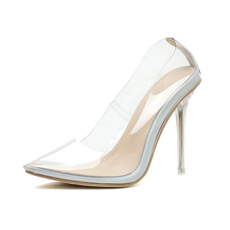 chaussure transparente femme