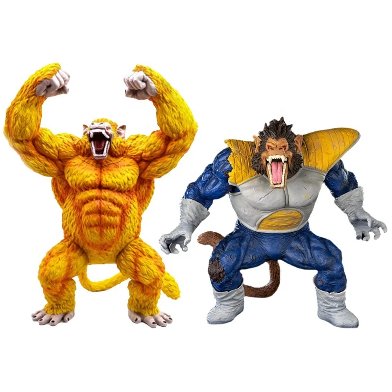 DL12312 Dragon-balls Saiyan Goku Golden Great Ape Anime Action