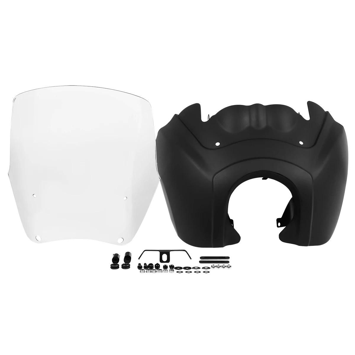 Xinmatuo Abs Front Fairing W/ Windshield Fit For Harley Dyna Street Bob ...