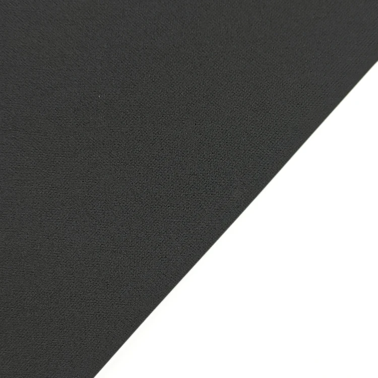 Breathable Knitted Interlock Fabric, Solid 100% Polyester Pique Fabrics for Sportswear 190 GSM/ details