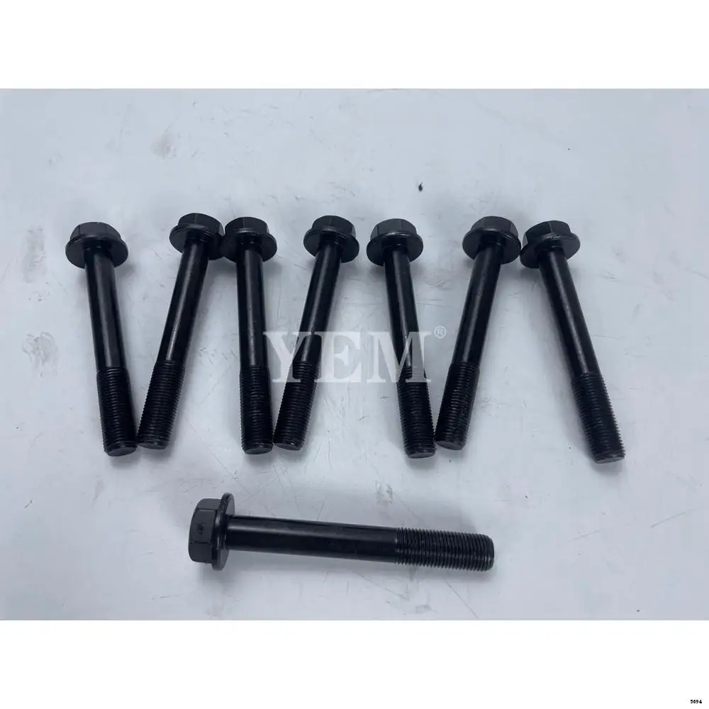 Cylinder Head Screw Fit for Perkins 1004-4 Diesel Machinery Engine Parts