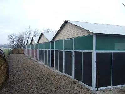 Galvanized Metal Corral Equipment Cow Farm Equipment Cattle House Cattle Shelter for Animal Husbandry Equipment