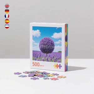 Luxury Custom Brand Jigsaw Puzzles Accessories Handmade Rompecabezas Educativos for Kids