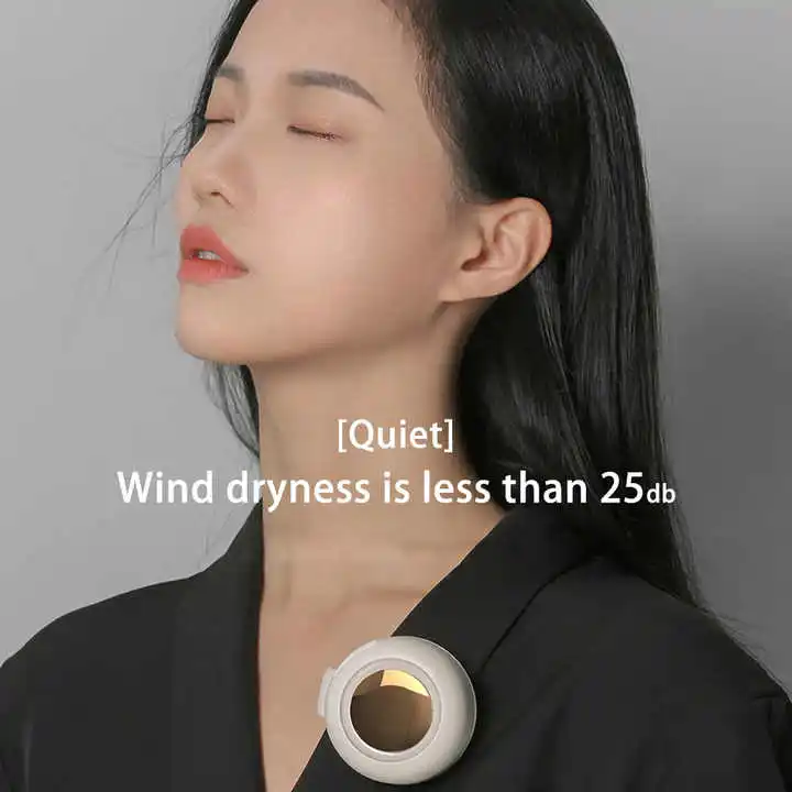 2025新款便携式迷你风扇可充电旋风腰挂式风扇低噪音旅行夹式风扇