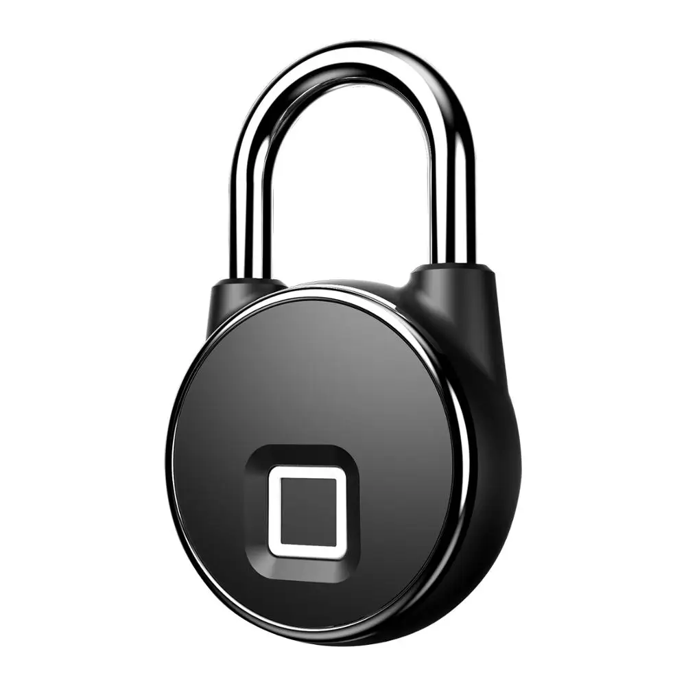 RSH USB Перезаряжаемый смарт-замок, БЕСКЛЮЧЕВОЙ замок с распознаванием отпечатков пальцев, IP65 Водонепроницаемый Противоугонный замок, дверной замок для багажа