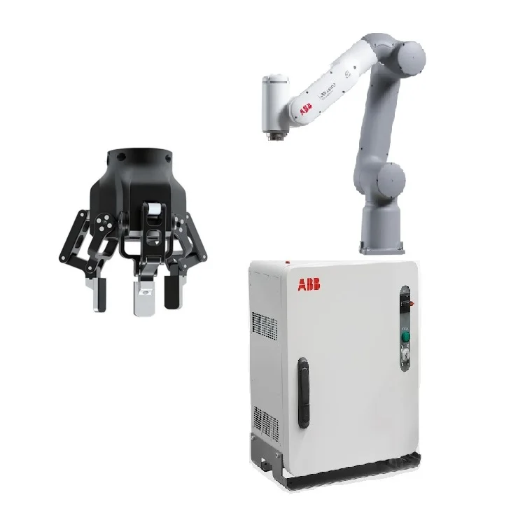 AGV Robot GoFa CRB 15000 With CNGBS Robotic Gripper for Automated Handling As Collaborative Robot