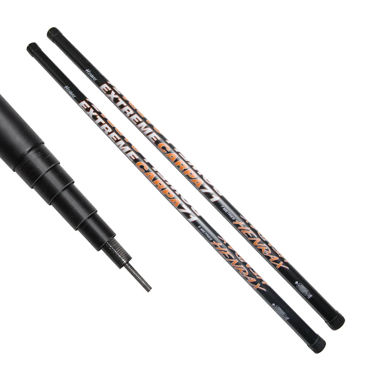 carp fishing pole elastic Nu-Fish Zipp Hybrid 3m (Orange 8-10 Hight quality Latex Hollow Fishing Pole Elastic