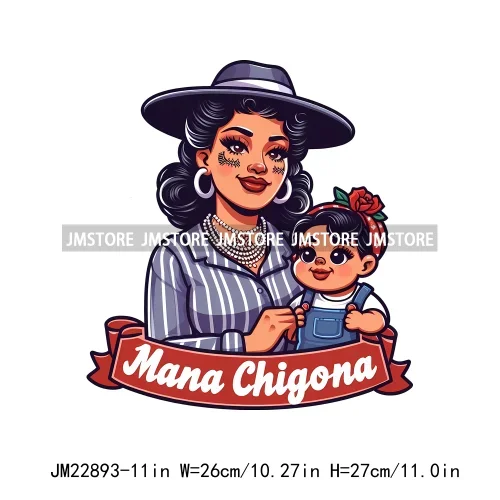 Custom Logo Heat Press Transfer Printing - Mama Chingona