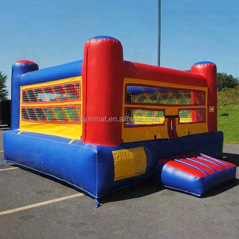 Kids Inflatable Double Boxing Ring Bouncer Jumper,Indoor Inflatable Fighting Ring Wrestling Ring