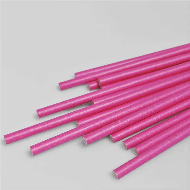 Wholesale Eco Friendly Biodegradable Disposable Black Paper Straws