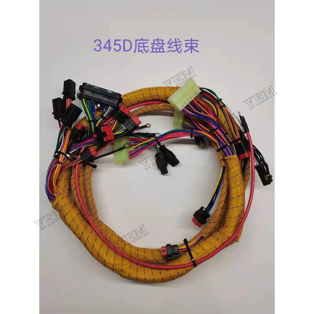 Chassis Wiring Harness for Caterpillar 345D Diesel Engine Spare Parts