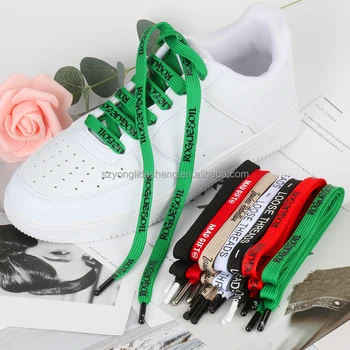 Custom sneakers Metal Tip White Shoe Laces Aglet Sneakers Shoelaces kid shoe rope wholesale rainbow shoelaces