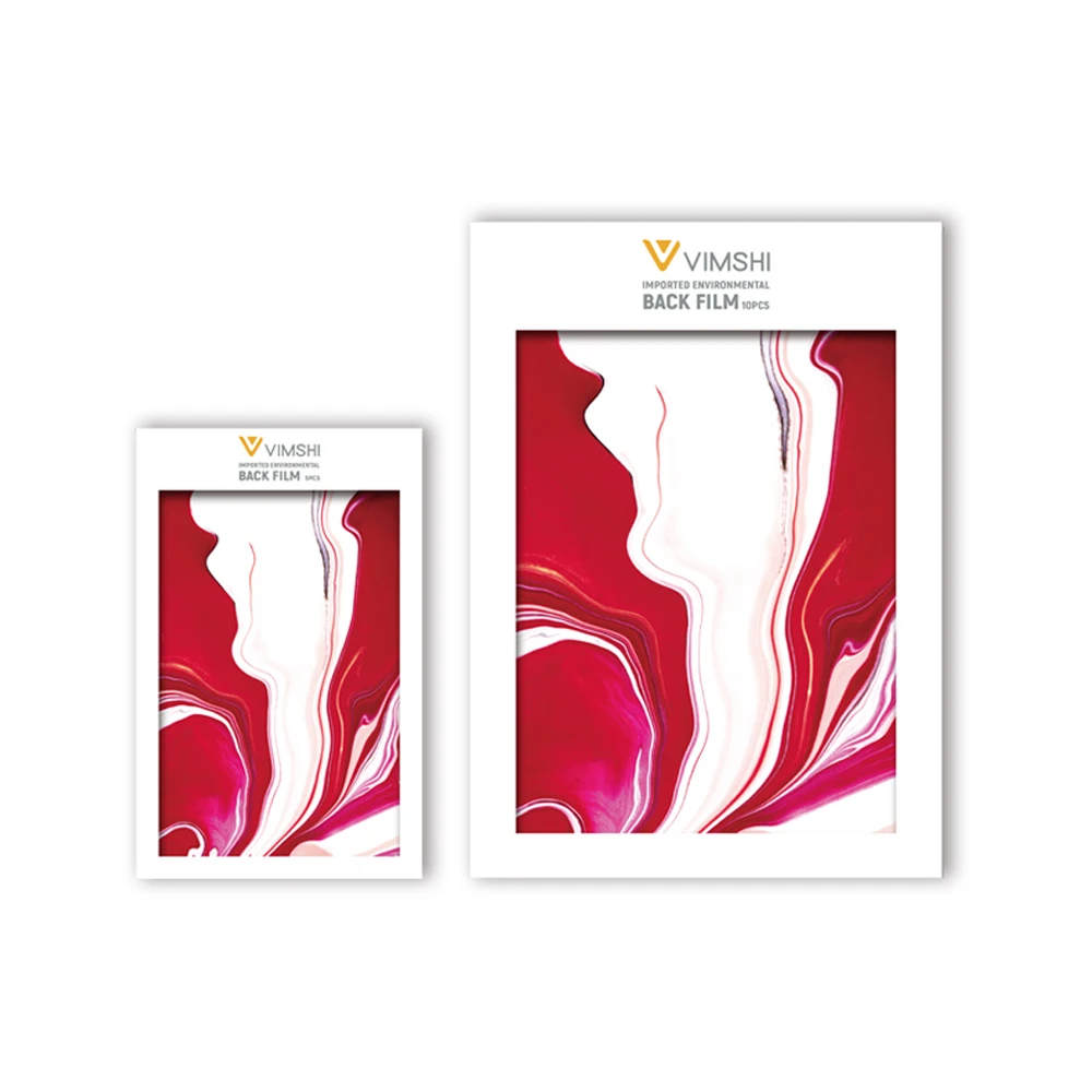 VIMSHI 3D Embossed 3M Printing Machine Mobile Phone Hidrogel Protection Back Skin Cutting Hydrogel Films for iPad Laptop
