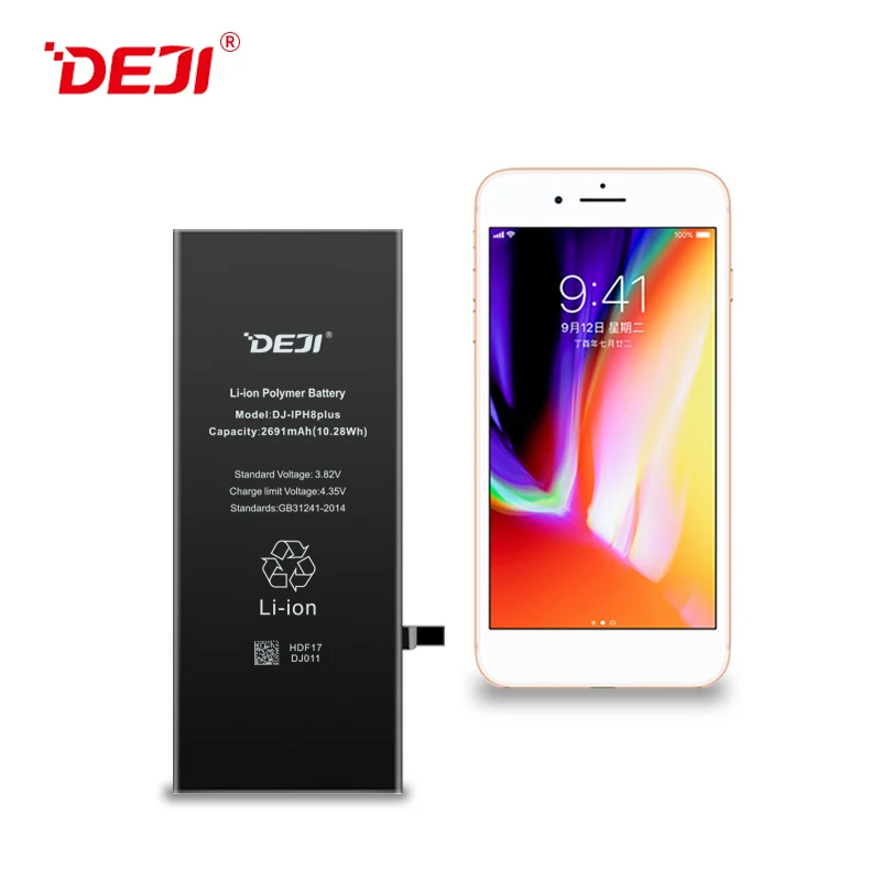 Оригинальный аккумулятор KC TIS 0 cycle емкостью 2691 мАч для iphone 8p 8plus