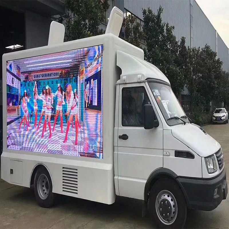 Factory Price 4x2 LED Advertising Truck Mobile Library Promotional Show Car Outdoor Stage Show Truck Manufacturer