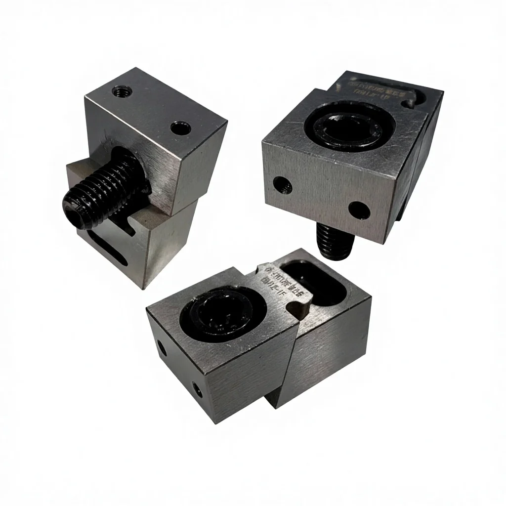 TEBAK Single-Sided Heavy Cutting Clamping Fixture - M6-M16 Milling Machine Vise Clamp Accessories