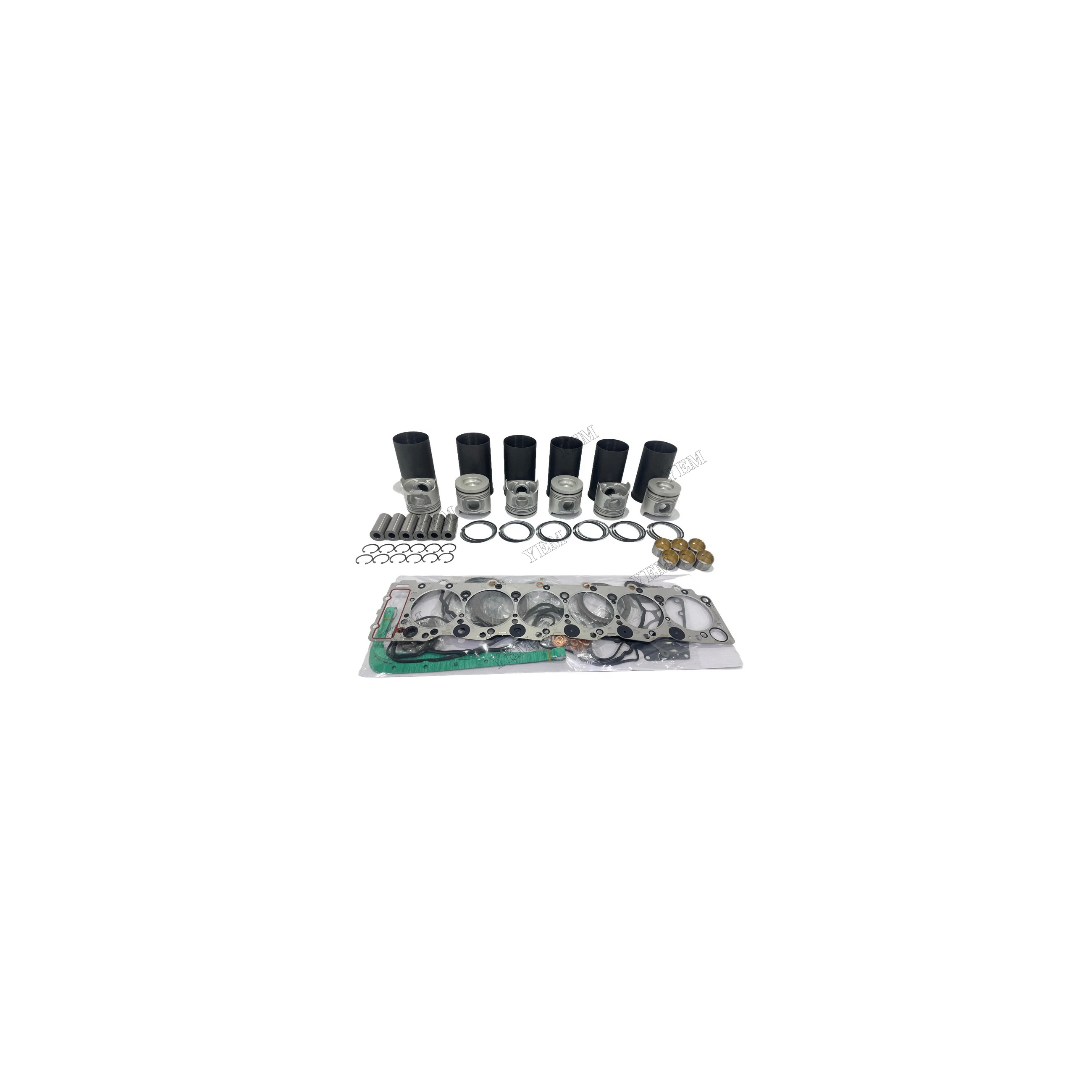 Replaces Overhaul Kit With Gasket Set Suitable for Isuzu 6HK1 OEM Engine Parts