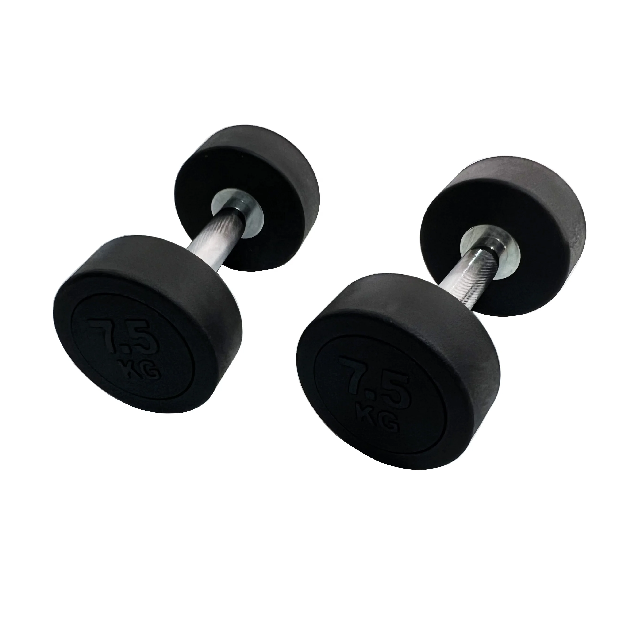 Rubber Coated Dumbbell for Gym Fitness Equipment for Wholesale Factory Price