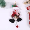 Brown Christmas snowman