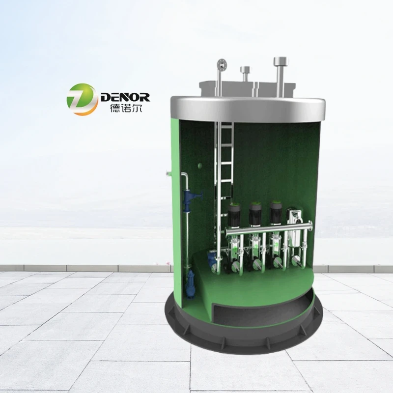 Integrated Prefabricated Sewage Pumping Station Durable and