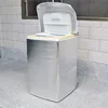 Medianoche - Recubrimiento de papel de aluminio blanco plateado - Descenso de precios estilo carnaval