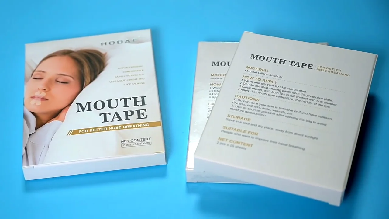 Mouth Tape For Sleeping,Keep Mouth Closed Sleep Strips Stop Snoring To