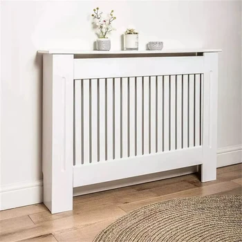 European Style Minimalist Panel White Gray Indoor Heating Radiator Floor-Standing Radiator Heat Shield for Living Room Cabinets