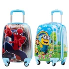 Kids Luggage Trolley For Aluminum Alloy Trolley Trolley Luggage Travel Bags Personalized Children Kids Rolling Suitcase Hard Case Luggage Travel Trolley Bags For Kids Children