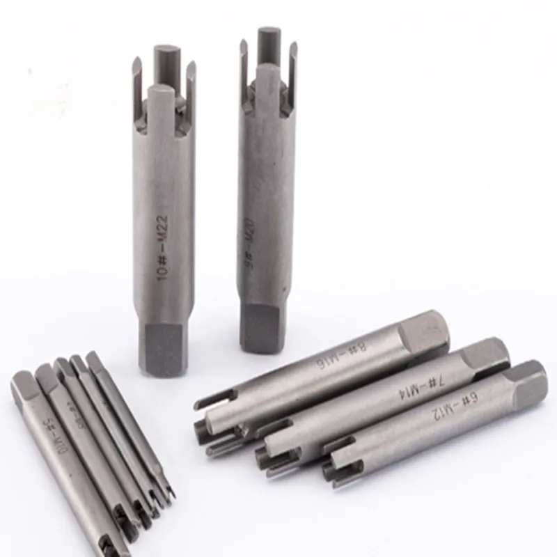 Screw Tap Extractor 10piece Set M4m24 Damaged Screw Taps Remover