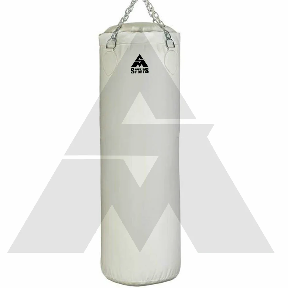 latest design heavy duty pu leather punching bag with chains for