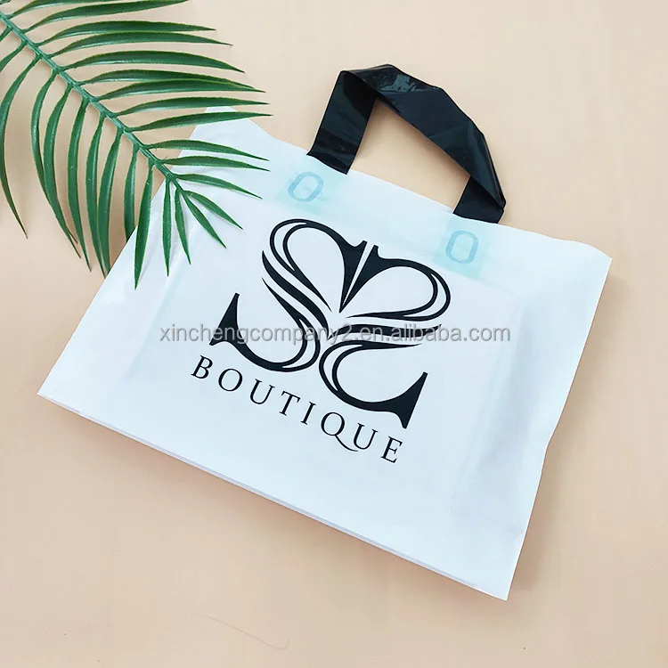 High Quality Custom Color Logo Size Shopping Bags With Logos Handle