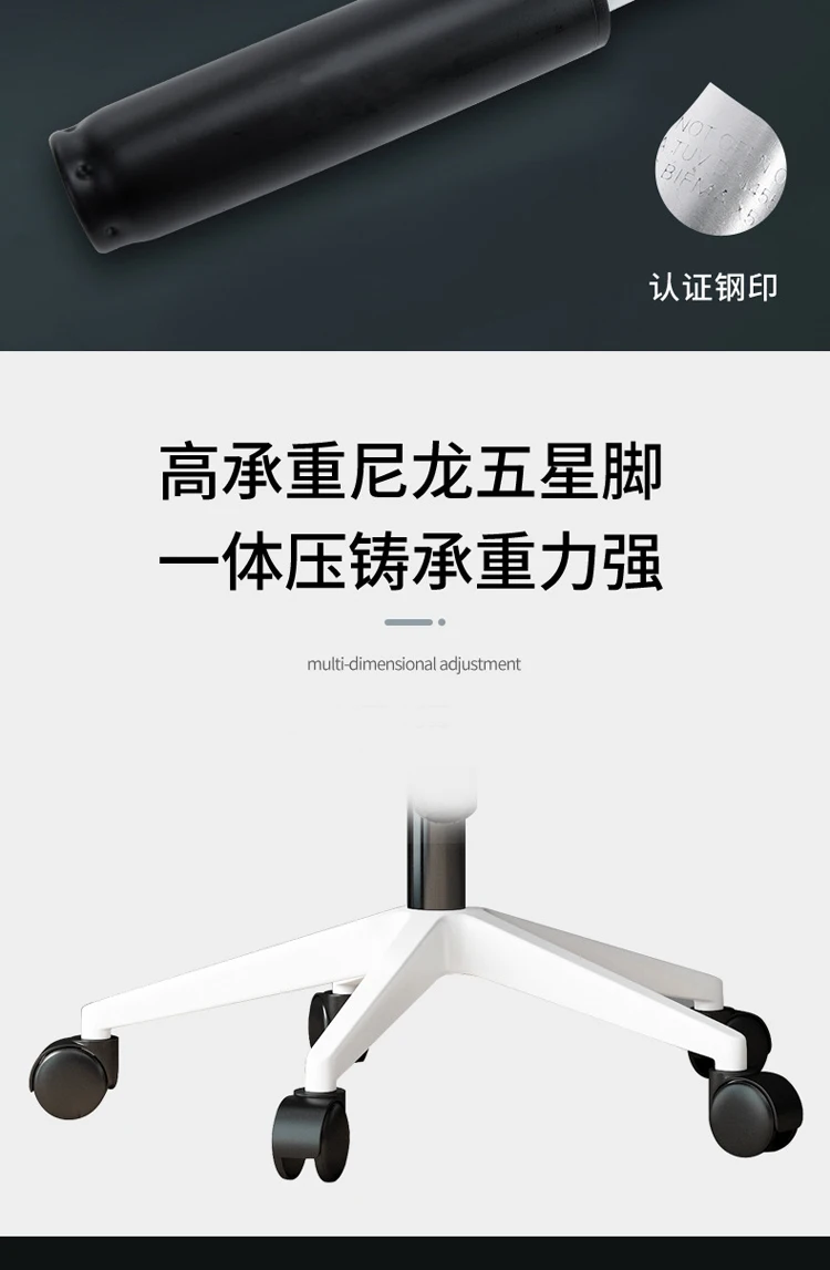 High Quality Executive Ergonomic Mesh Office Chairs With Headrest and Adjustable Armrests Comfortable High Back Swivel Chair