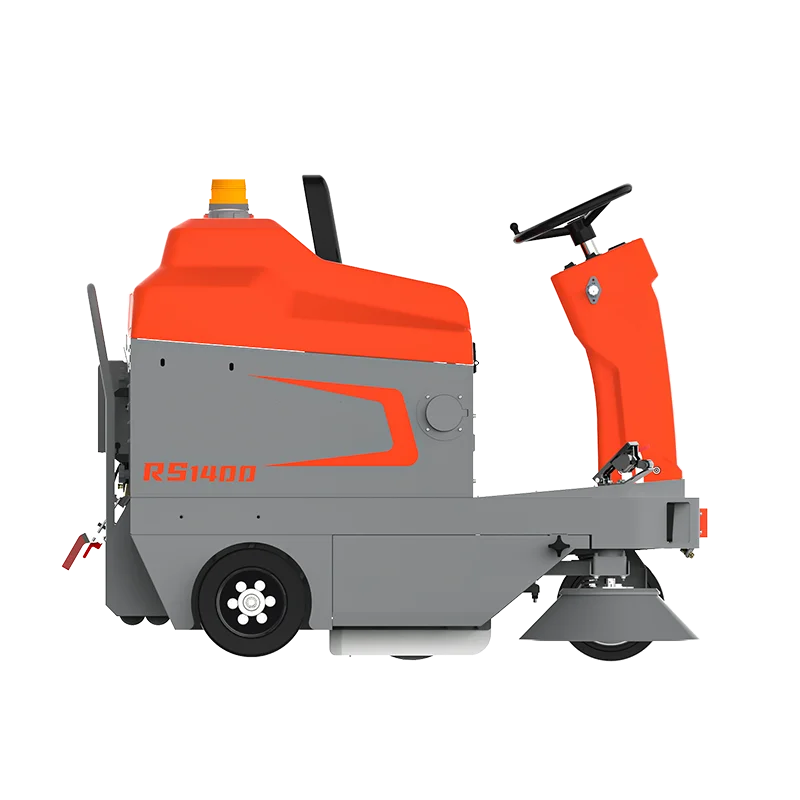 Middle-Sized Road Sweeper Machine for Cleaning Concrete/Asphalt Pavement/Terrazzo for Industrial Floor Sweepers