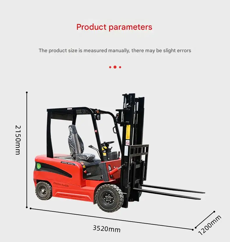 3 Ton Electric Forklift with Advanced Features - Customizable to Your Needs supplier