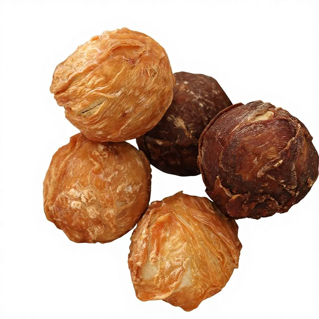 Honghuo Eco-friendly High-protein Large/Medium/Small Dog Treats Cowhide Ball for Teeth Grinding & Bite Cleaning Chicken Flavor details