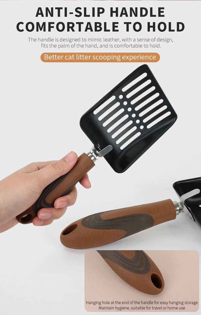 New Cat Poop Scooper Thickened Large Surface Cat Litter Shovel Scoop