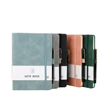 Creative portable and convenient mini notebook school cute stationery A7 A6 A5 various customized leather hardcover