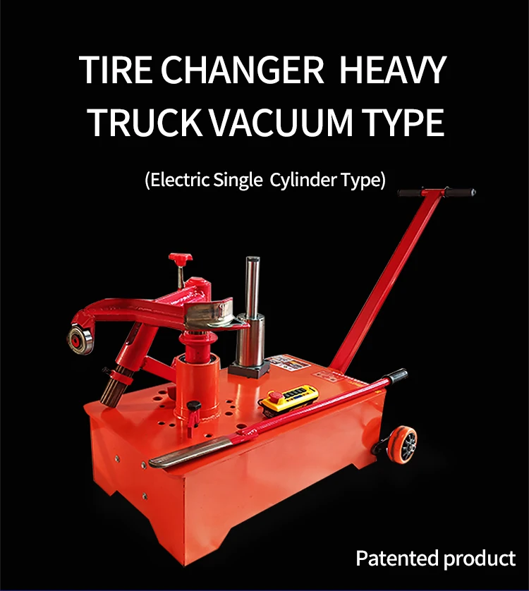 truck tire changer mount demount tool