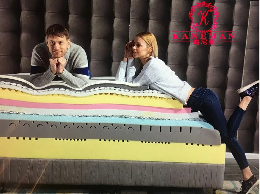 12 Inch Luxury Queen Size Visco Gel Memory Foam Mattress Latex Foam Sleep Well Foam Mattress