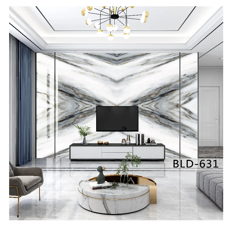 New Design Modern Waterproof PVC Wall Panel for Household Interior ...